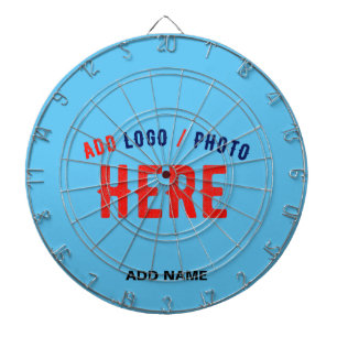 STIJLVOLLE MODERNE CUSTOM SWAG SKY BLUE GEVERIFIEE DARTBORD