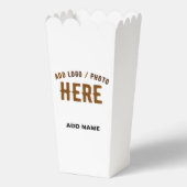 STIJLVOLLE MODERNE CUSTOM WIT GEVERIFIEERD MERK PO BEDANKDOOSJES (Voorkant)