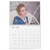 Stijlvolle, moderne fotokalender kalender (Mar 2026)
