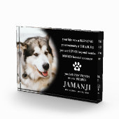 Stijlvolle moderne gedenktijd fotoblokken (Rechts)