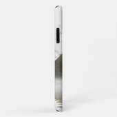 Stijlvolle, moderne goudkleurige jacht Case-Mate iPhone case (Achterkant/rechts)