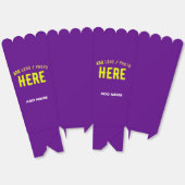 STIJLVOLLE MODERNE INDIGO-MERKPOPCORN BEDANKDOOSJES (Ongevouwen)