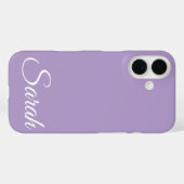 Stijlvolle moderne klassieke aangepaste naam laven Case-Mate iPhone case (Achterkant (horizontaal))