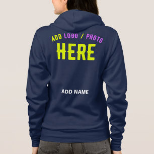 STIJLVOLLE MODERNE MARINE BLAUW GEVERIFIEERD BRAND HOODIE