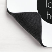 Stijlvolle, moderne professionele Logo Muismat (Hoek)