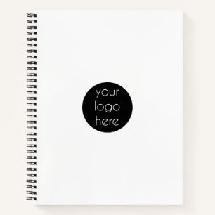 Stijlvolle, moderne professionele Logo Notitieboek