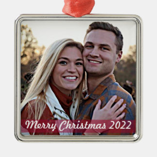 Stijlvolle moderne Trendy Couple Metal Ornament