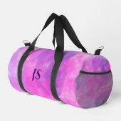 Stijlvolle Moderne Waterverf Meisjes Roze Custom Plunjezak (Rechterhoek)