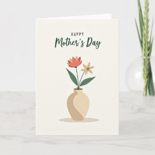 Stijlvolle Moederdag Bloesem Kaart