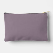 Stijlvolle Monogram en Naam Kalligrafie Paarse Etui (Achterkant)