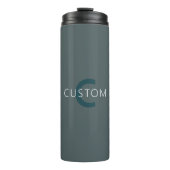 Stijlvolle  Monogram Sjabloon Thermosbeker (Voorkant)