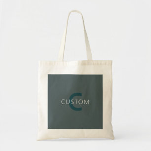 Stijlvolle  Monogram Sjabloon Tote Bag