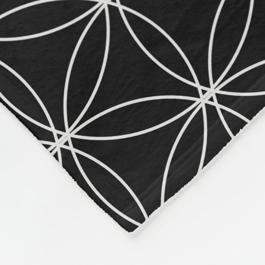 Stijlvolle mooie Metatron's Cube Fleece Deken (Hoek)