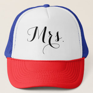 Stijlvolle Mrs. Text Pet – Bridal Trucker Pet Gift