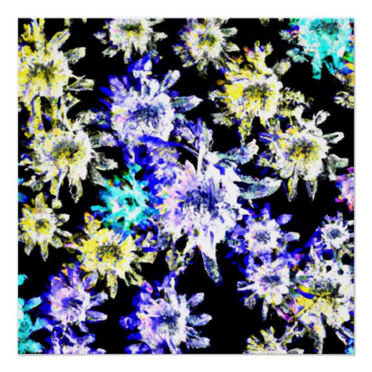 Stijlvolle Neon Art. Nu kopen Perfect Poster (Voorkant)