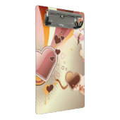 Stijlvolle ontwerpachtergrond mini klembord (Schuin)