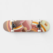 Stijlvolle ontwerpachtergrond skateboard (Horizontaal)