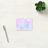 Stijlvolle Paarse roze blauwe Abstracte Waterverf Post-it® Notes (Kantoor)