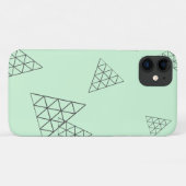 Stijlvolle piramide-driehoek: pasta Case-Mate iPhone case (Achterkant (horizontaal))