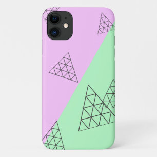 Stijlvolle piramide-driehoek: pasta iPhone 11 hoesje