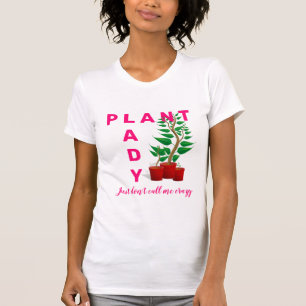 Stijlvolle PLANT LADY T-shirt
