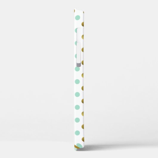 Stijlvolle polka stippen Case-Mate iPhone case (Achterkant / Links)