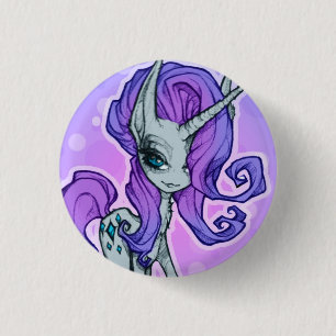Stijlvolle Pony Ronde Button 3,2 Cm