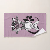 Stijlvolle poten: trendy Chihuahua-vibes Bad Handdoek (Handdoek)
