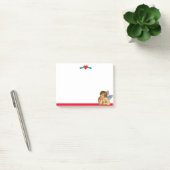 Stijlvolle Raphael Cherubijn & Hart op Witte Post-it® Notes (Kantoor)