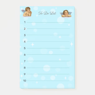 Stijlvolle Raphael Cherubs & Lichte Bollen Post-it® Notes