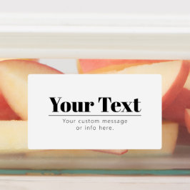 Stijlvolle retro-moderne tekst | Zwart & Wit Labels