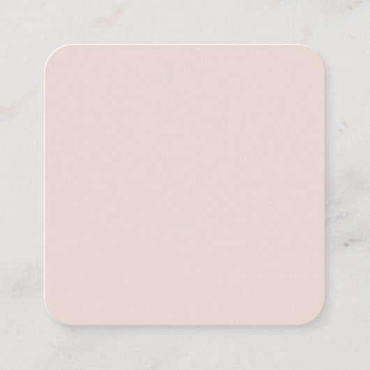 Stijlvolle retro pach roze QR code RSVP respons Informatiekaartje (Achterkant)