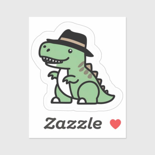 Stijlvolle Rex Sticker (Vel)