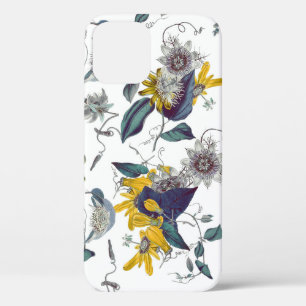 Stijlvolle Romantische Passion Flowers iPhone 12 Hoesje