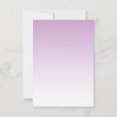 Stijlvolle roze en zwarte Eyelashes voor het uitdr Save The Date (Achterkant)