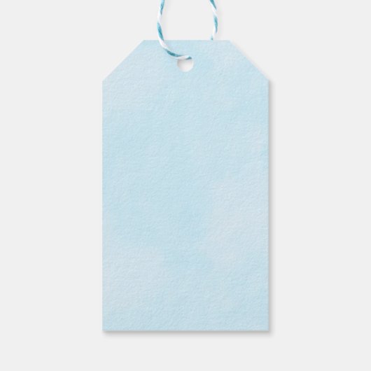 Stijlvolle roze flamingo & tropische lederen Dank Cadeaulabel (Achterkant)