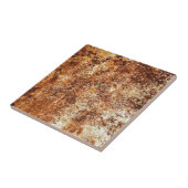 Stijlvolle rustieke textuur tegeltje (Zijkant)