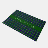 Stijlvolle Scottish Clan MacIntyre Aangepast Deurmat (Schuin)