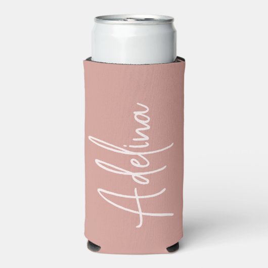 Stijlvolle script aangepaste naam Meisjes strandui (Seltzer Voorkant)