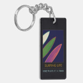 Stijlvolle Sleutelhanger voor surfduur Surf (Voorkant Links)