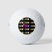 Stijlvolle, slimme Golfbal voor John Golfballen (Voorkant)