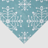 Stijlvolle sneeuwvlokken tissuepapier (Detail)