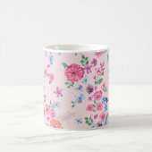 Stijlvolle Spring flowers. Seamless floral pattern Koffiemok (Center)