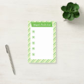 Stijlvolle St. Patrick's Day to-do lijst Post-it® Notes (Kantoor)