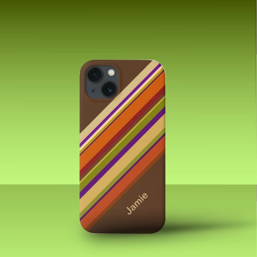 Stijlvolle Stripes Hoesje-Mate iPhone Case