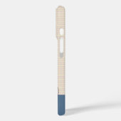 Stijlvolle tekening Blush en Blue Personalized Case-Mate iPhone Case (Achterkant / Links)
