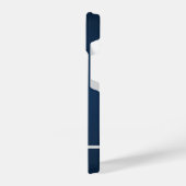 Stijlvolle trendy moderne minimalistische vet mann iPhone hoesje (Linkerkant)