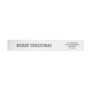 Stijlvolle Trendy Typografie Prettig Kerstfeest