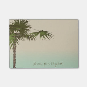 Stijlvolle tropische palmboom,Persoonlijk Post-it® Notes