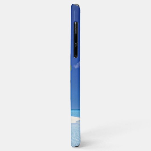 Stijlvolle tropische rust en sereniteit eiland Case-Mate iPhone case (Achterkant/links)